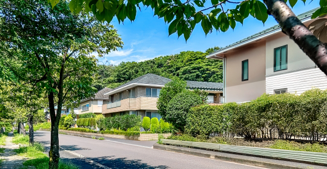 フラット塗装が向いている建物